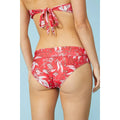 Pink - Back - Mantaray Womens-Ladies Kai Tropical Bikini Bottoms