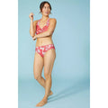 Pink - Lifestyle - Mantaray Womens-Ladies Kai Tropical Bikini Bottoms