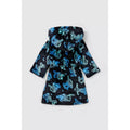 Navy - Back - Blue Zoo Boys Space Dressing Gown