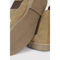 Natural - Side - Maine Mens Thames Suede Chelsea Boots