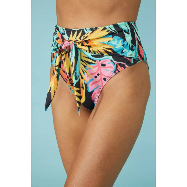 Debenhams Womens Ladies Palm Leaf High Waist Bikini Bottoms Discounts on great Brands