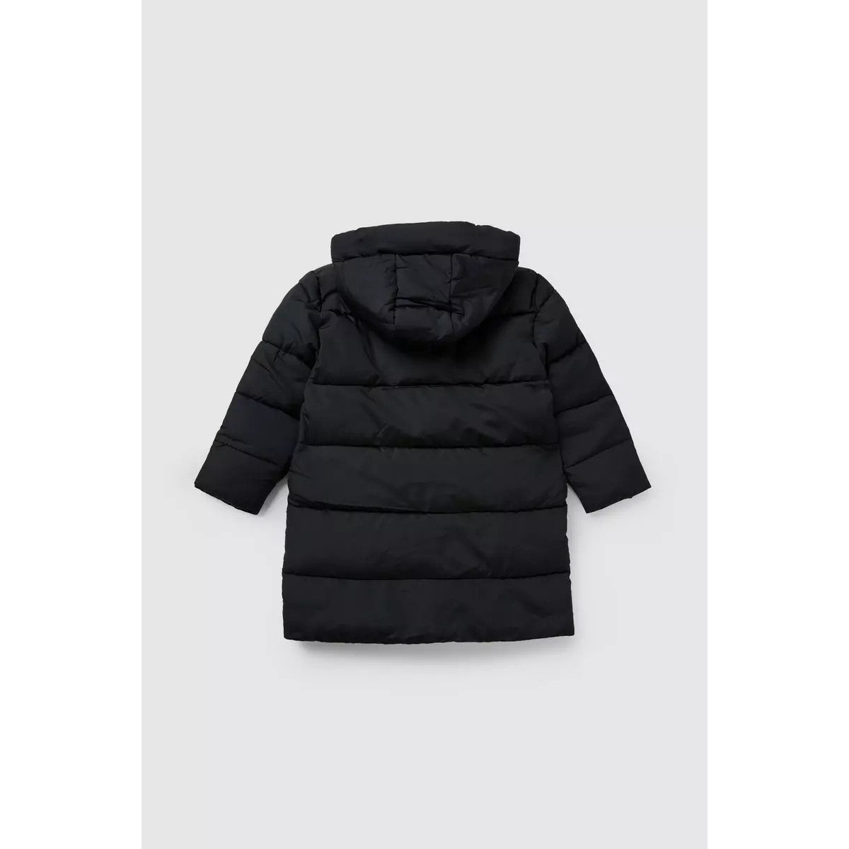 Black - Back - Blue Zoo Girls Padded Coat