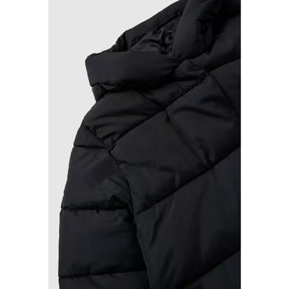 Black - Pack Shot - Blue Zoo Girls Padded Coat