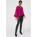 Pink - Pack Shot - Principles Womens-Ladies Chiffon Batwing Sleeve Top