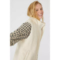 Cream - Side - Mantaray Womens-Ladies Borg Gilet