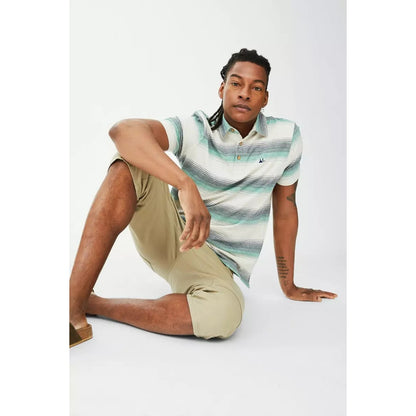 Natural - Lifestyle - Mantaray Mens Slub 3-4 Shorts