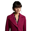 Orchid - Side - Principles Womens-Ladies Flared Fitted Coat