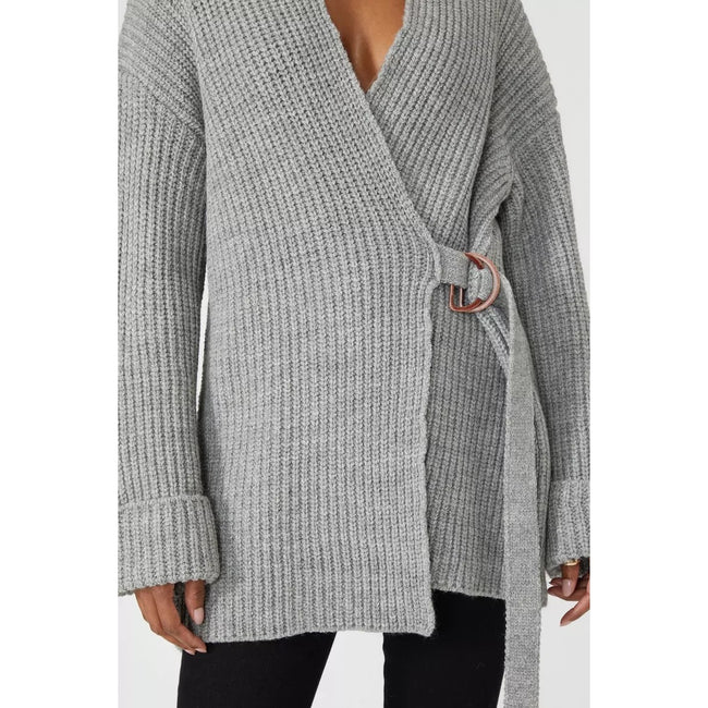 Chunky wrap cardigan on sale
