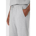 Grey - Side - Debenhams Mens Supersoft Lounge Shorts