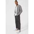 Dark Grey - Lifestyle - Mantaray Mens Twisted Full Zip Cardigan