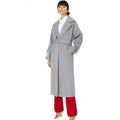 Grey - Front - Principles Womens-Ladies Herringbone Coat