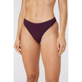 Pink - Close up - Debenhams Womens-Ladies Cotton Supersoft Thong (Pack of 5)