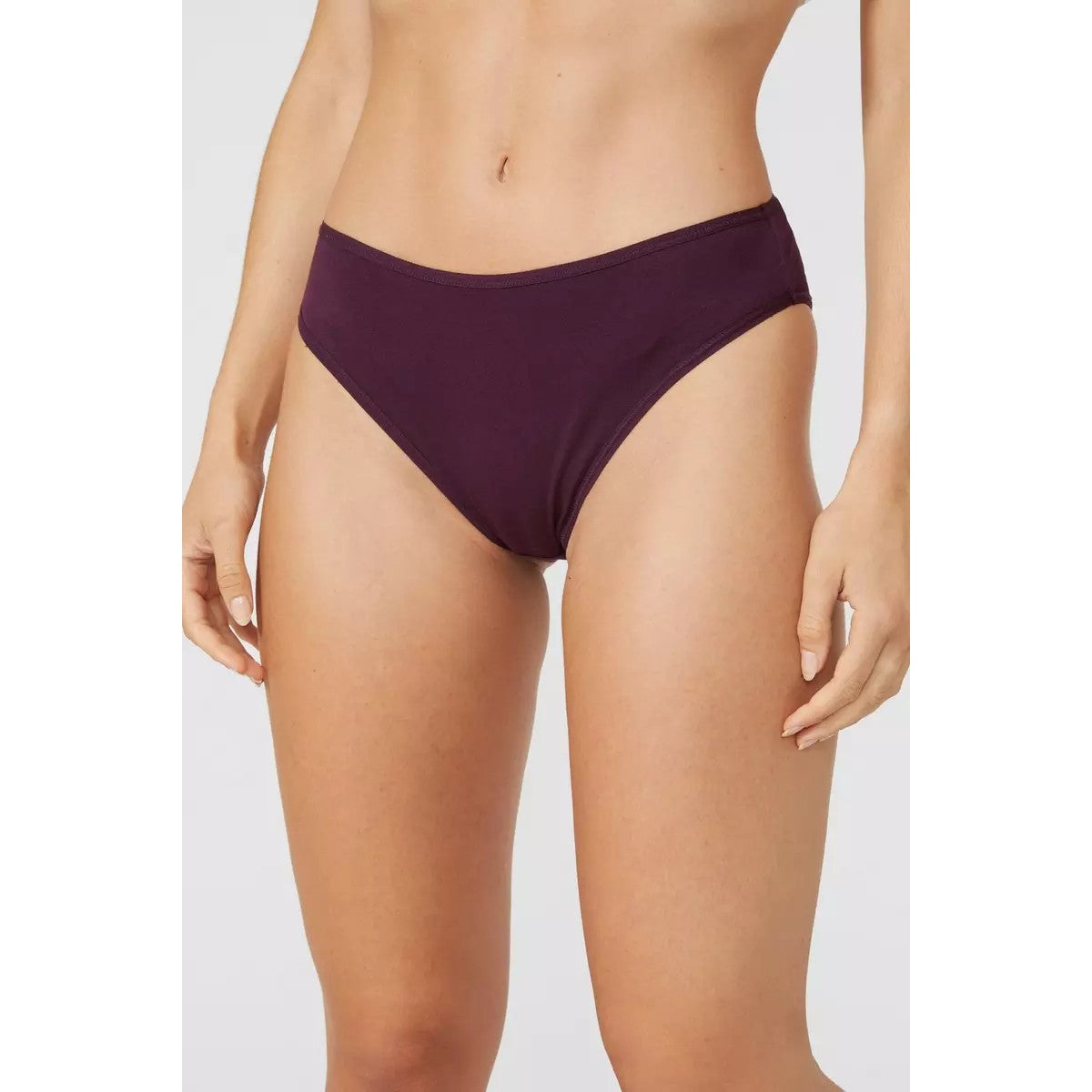 Pink - Pack Shot - Debenhams Womens-Ladies Cotton High Leg Briefs (Pack of 5)