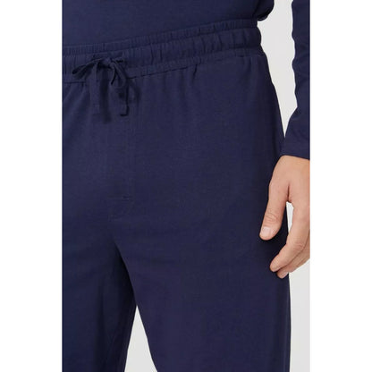 Navy - Lifestyle - Debenhams Mens Plain Pocket Long-Sleeved T-Shirt
