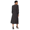 Black - Back - Principles Womens-Ladies Spotted Midi Dress