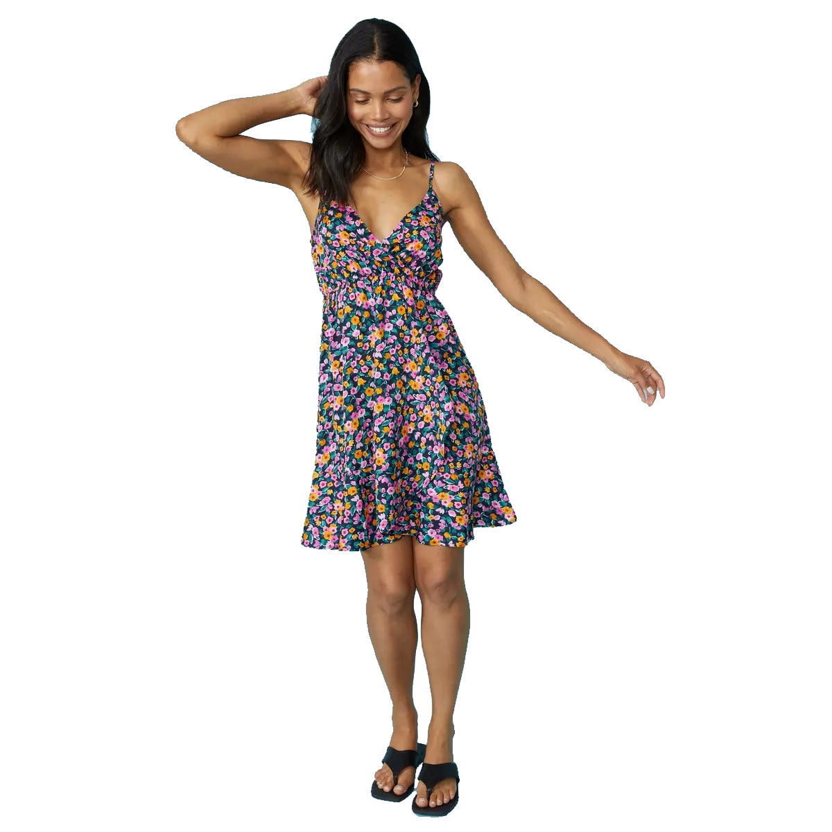 Debenhams Womens/Ladies Floral Wrap Beach Dress – Universal Textiles