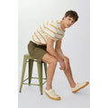 Khaki - Lifestyle - Mantaray Mens Slub Textured Cargo Shorts