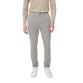 Grey - Front - Maine Mens Stretch Oxford Slim Chinos