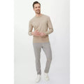 Grey - Lifestyle - Maine Mens Stretch Oxford Slim Chinos