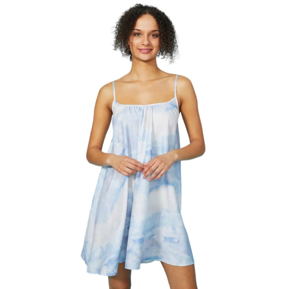 Debenhams Womens/Ladies Tie Dye Mini Swing Dress – Universal Textiles
