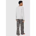 Grey - Back - Debenhams Womens-Ladies Ready For The Weekend Petite Pyjama Set