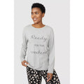 Grey - Side - Debenhams Womens-Ladies Ready For The Weekend Petite Pyjama Set