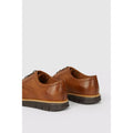 Tan - Back - Maine Mens Chilten Leather Brogues