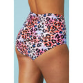Multicoloured - Back - Gorgeous Womens-Ladies Animal Print High Waist Bikini Bottoms