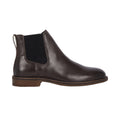 Brown - Front - Mantaray Mens Heritage Leather Chelsea Boots
