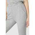 Grey Marl - Lifestyle - Debenhams Womens-Ladies Milano Ribbed Cuff Lounge Pants