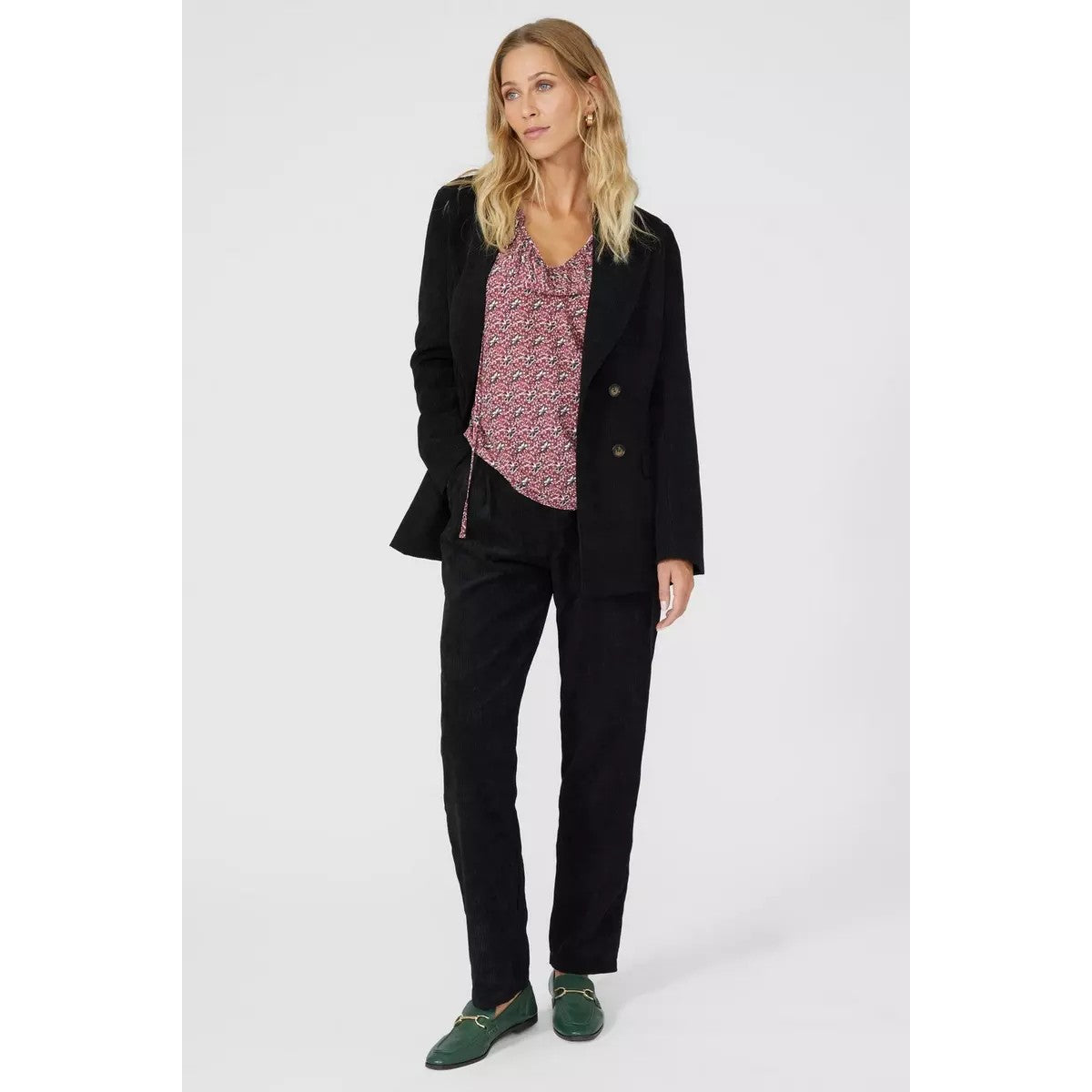 Rust - Lifestyle - Mantaray Womens-Ladies Floral Frill Detail Blouse