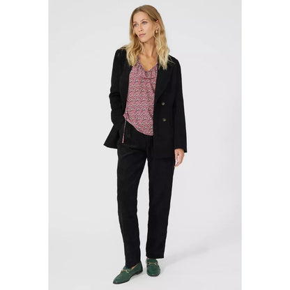 Rust - Lifestyle - Mantaray Womens-Ladies Floral Frill Detail Blouse