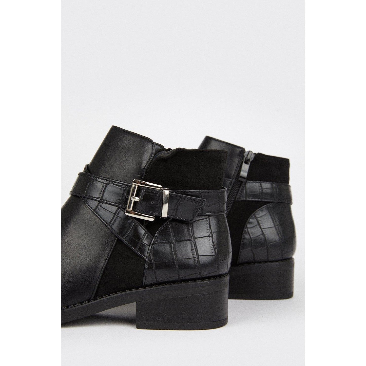 Black - Back - Dorothy Perkins Womens-Ladies Annie Ankle Boots