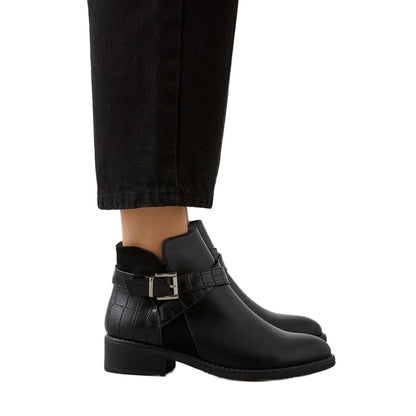 Black - Front - Dorothy Perkins Womens-Ladies Annie Ankle Boots