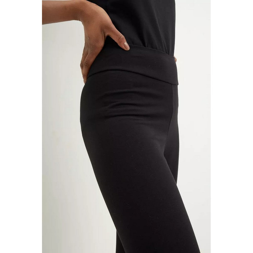 Black - Side - Dorothy Perkins Womens-Ladies Tall Leggings (Pack of 2)