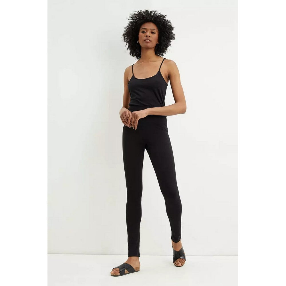 Black - Lifestyle - Dorothy Perkins Womens-Ladies Tall Leggings (Pack of 2)