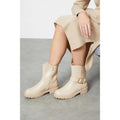 Bone - Lifestyle - Dorothy Perkins Womens-Ladies Milana Biker Boots