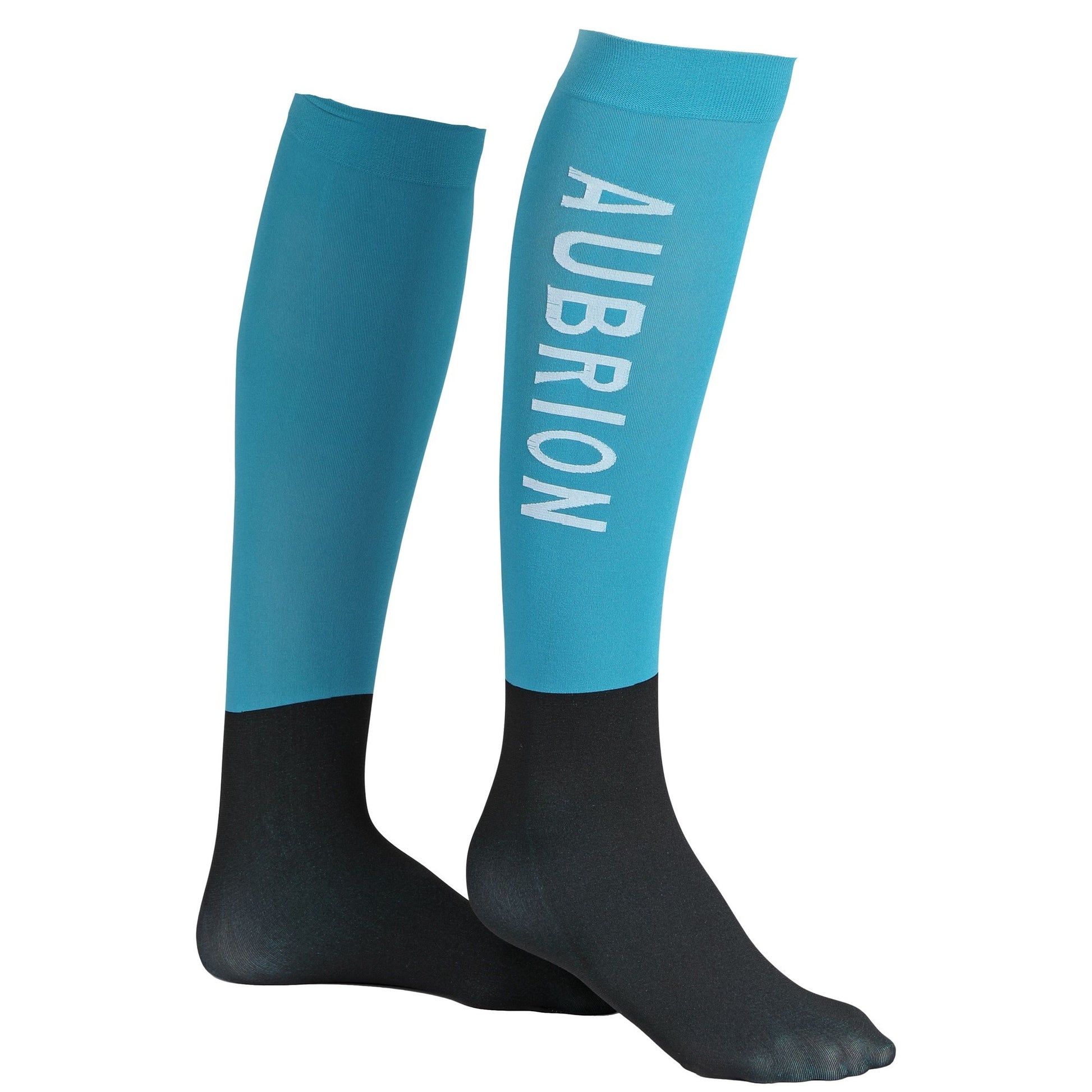 Blue - Front - Aubrion Abbey Boot Socks