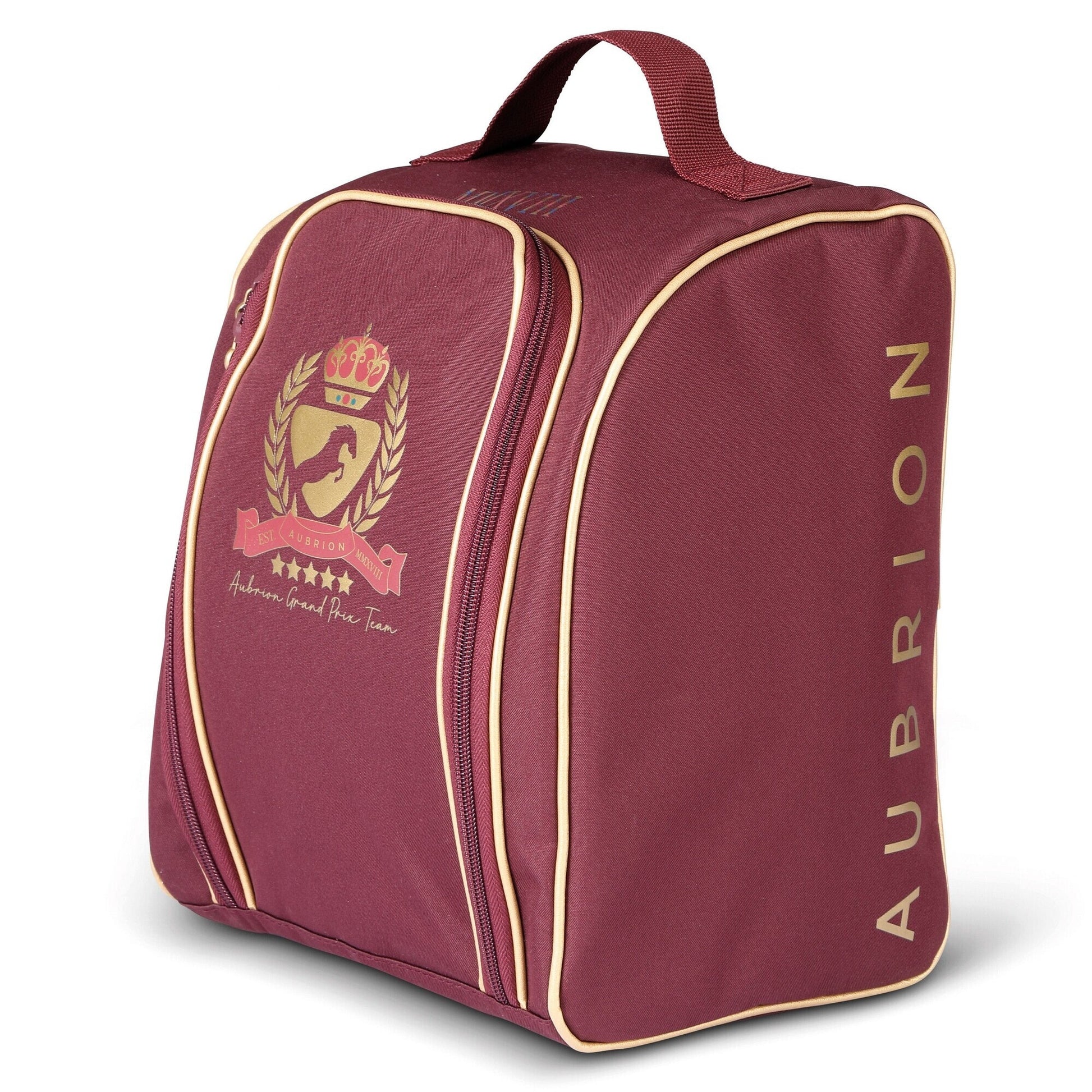 Maroon - Back - Aubrion Team Hat Bag