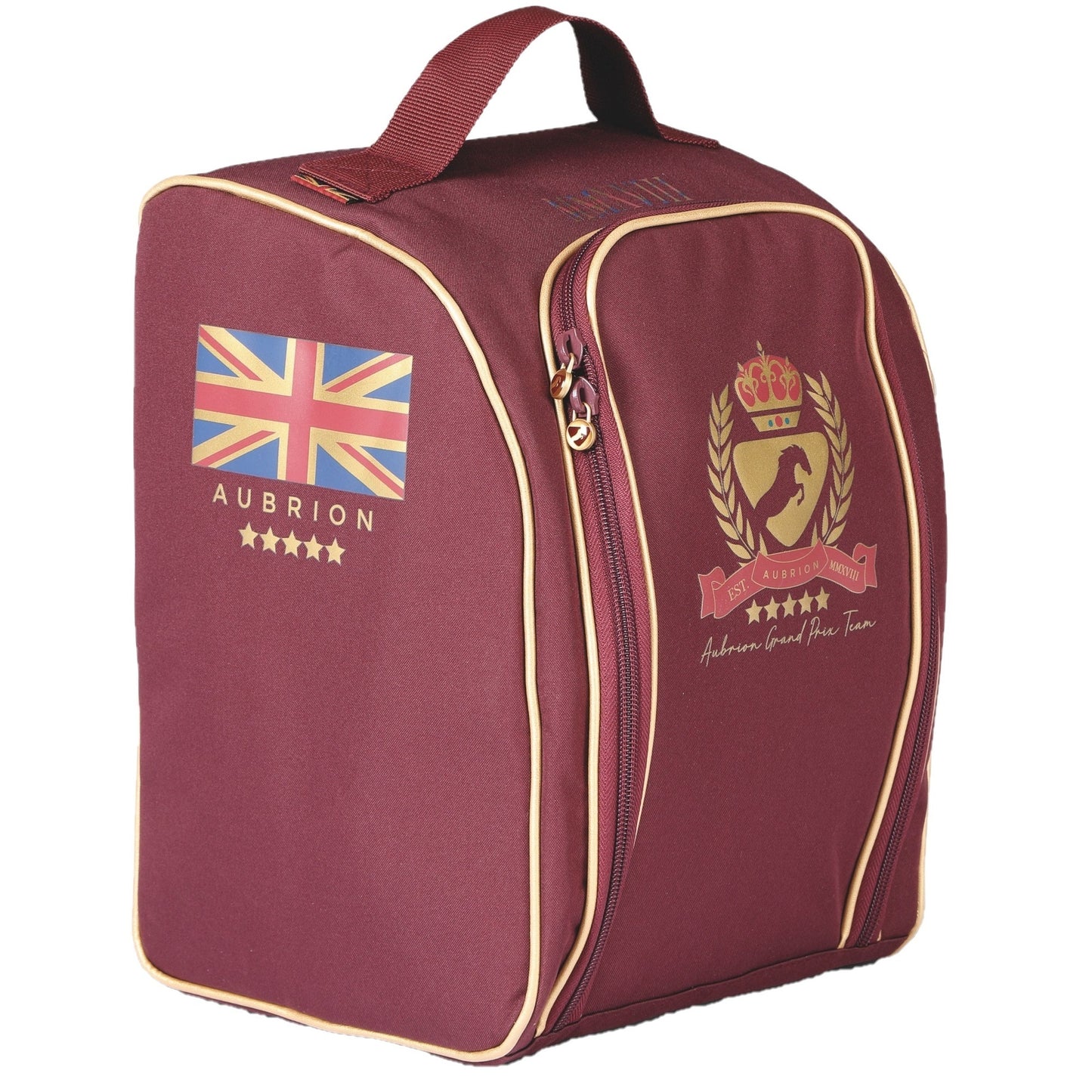Maroon - Front - Aubrion Team Hat Bag