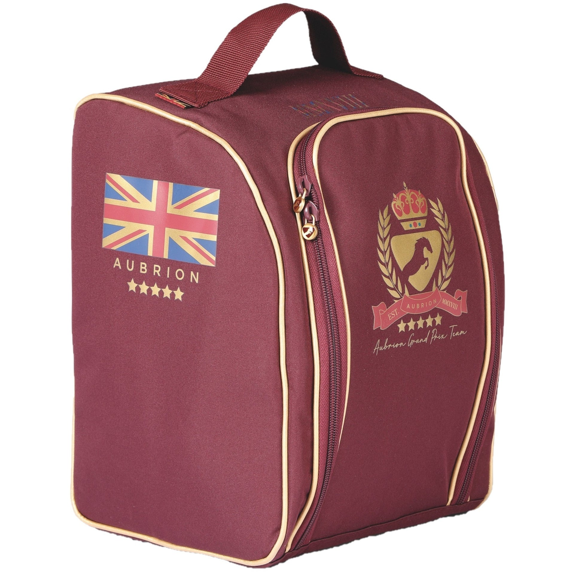 Maroon - Front - Aubrion Team Hat Bag