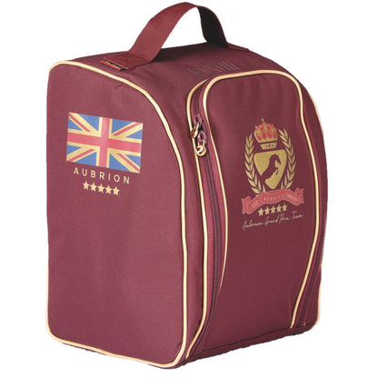 Maroon - Front - Aubrion Team Hat Bag