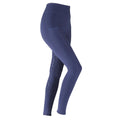 Navy - Side - Aubrion Womens-Ladies Hudson Horse Riding Tights