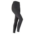 Black - Side - Aubrion Womens-Ladies Hudson Horse Riding Tights