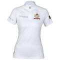 White - Front - Aubrion Womens-Ladies Team Short-Sleeved Base Layer Top