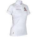 White - Lifestyle - Aubrion Womens-Ladies Team Short-Sleeved Base Layer Top