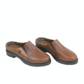 Brown - Front - Moretta Womens-Ladies Donna Clogs