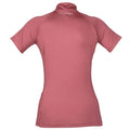 Dusky Pink - Back - Aubrion Womens-Ladies Highgate Short-Sleeved Thermal Top