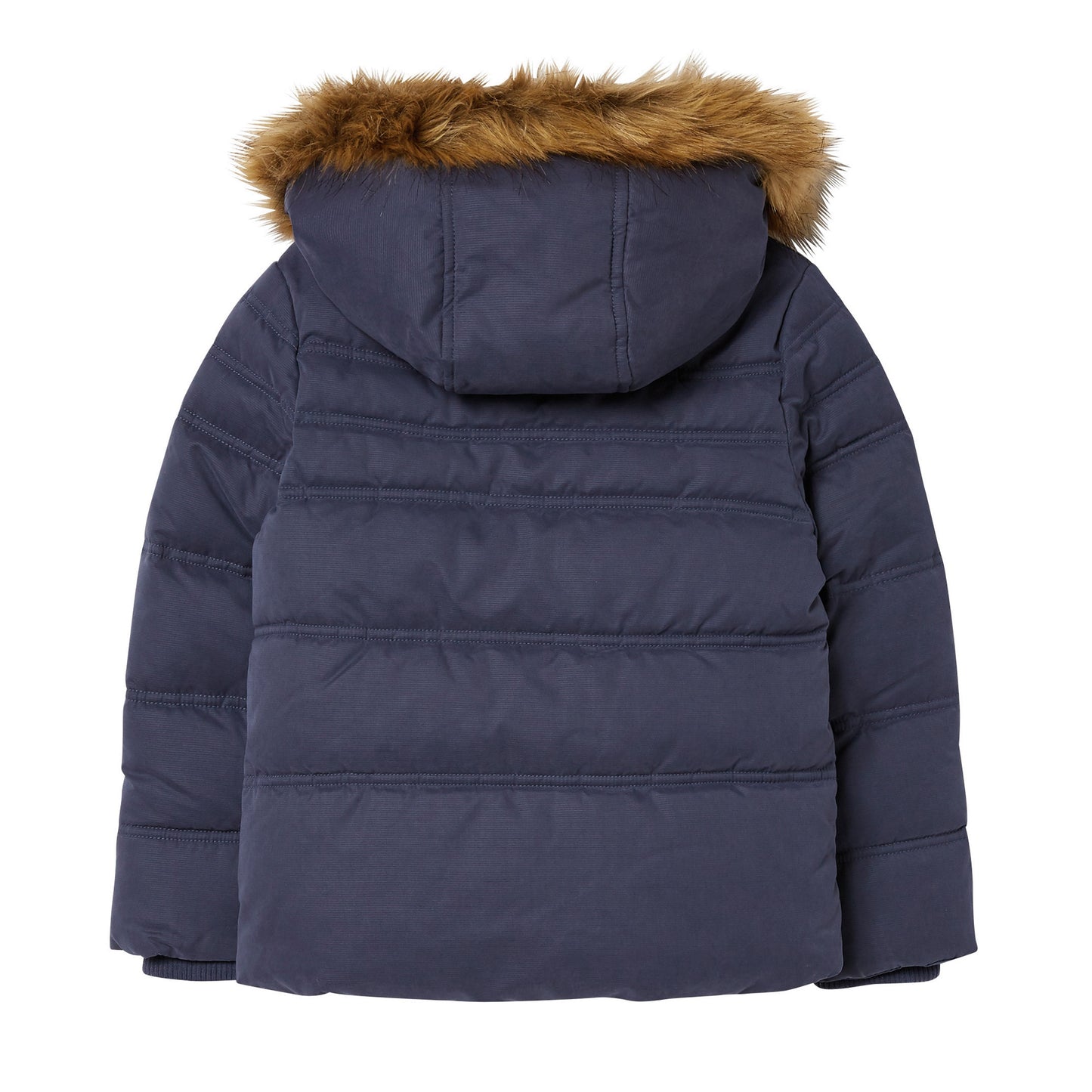 Navy - Back - FatFace Childrens Girls Ella Coat