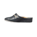 Navy - Side - Cincasa Menorca Galdana Ladies Slipper - Womens Slippers